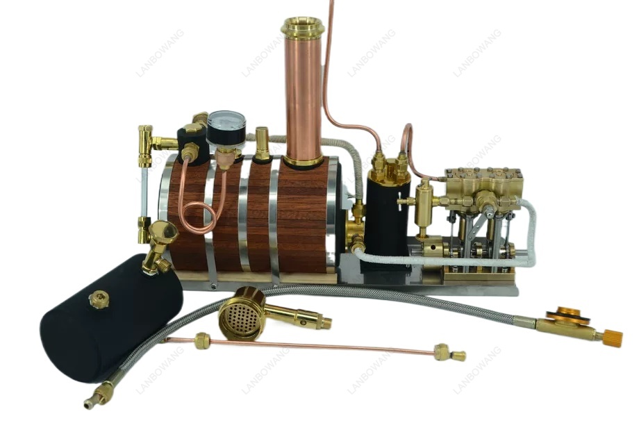 Two-Cylinder Reciprocating Ste - Model Kit Engine ulasan dan harga