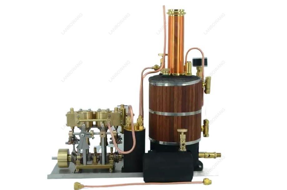 Two-Cylinder Reciprocating Ste - Model Kit Engine ulasan dan harga