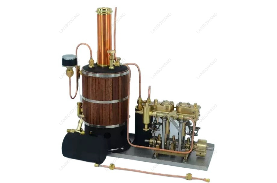 Two-Cylinder Reciprocating Ste - Model Kit Engine ulasan dan harga