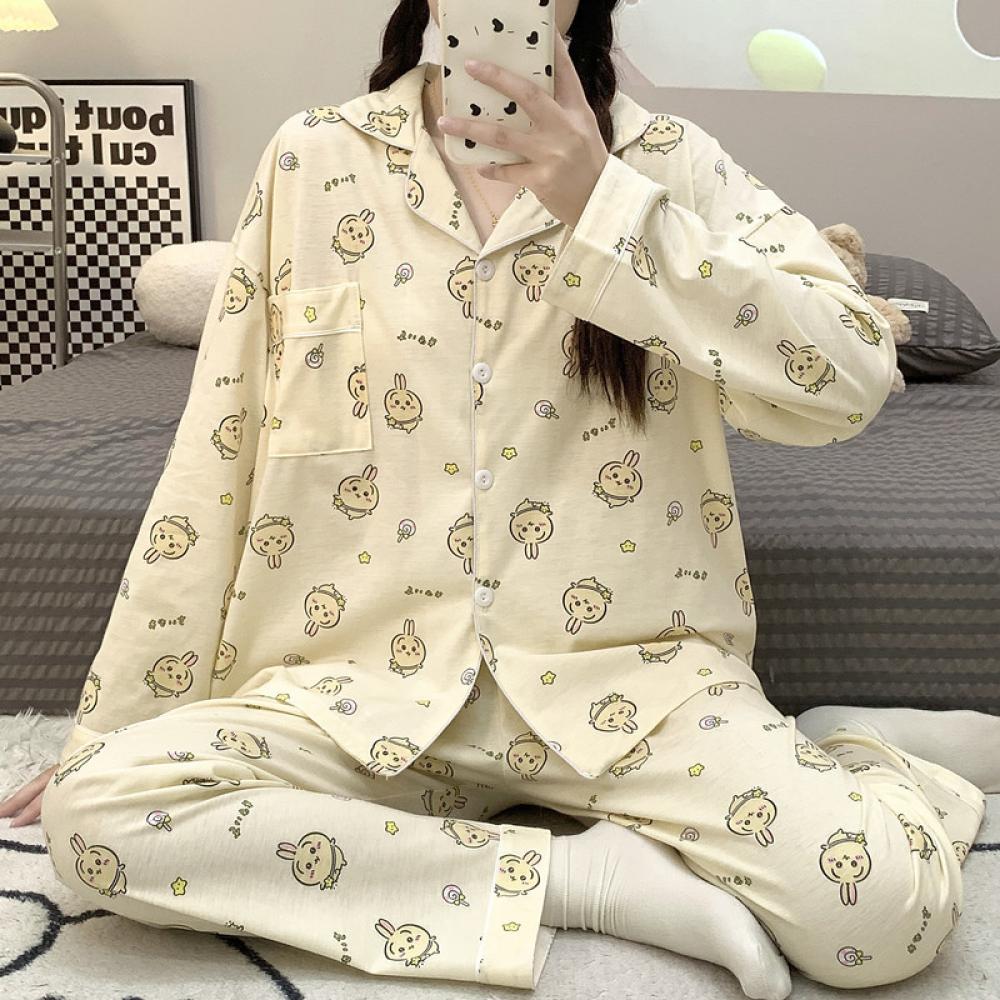 Cute Pajamas Set Anime Chiikaw - Model Kit Anime Girl ulasan dan harga