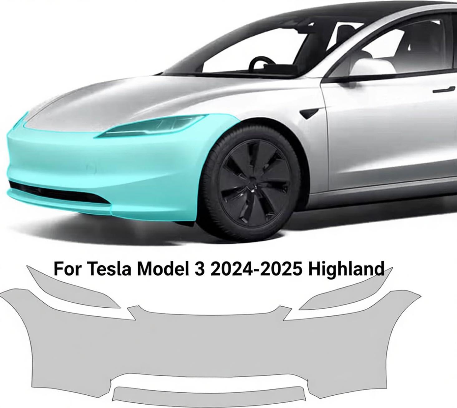 For Tesla Model 3 2024-2025 Hi - Paint Model Kit ulasan dan harga