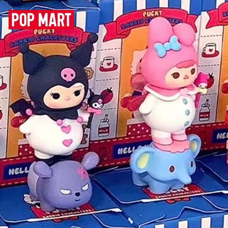 POPMART PUCKY SANRIO CHARACTER - Model Kit Anime Girl ulasan dan harga