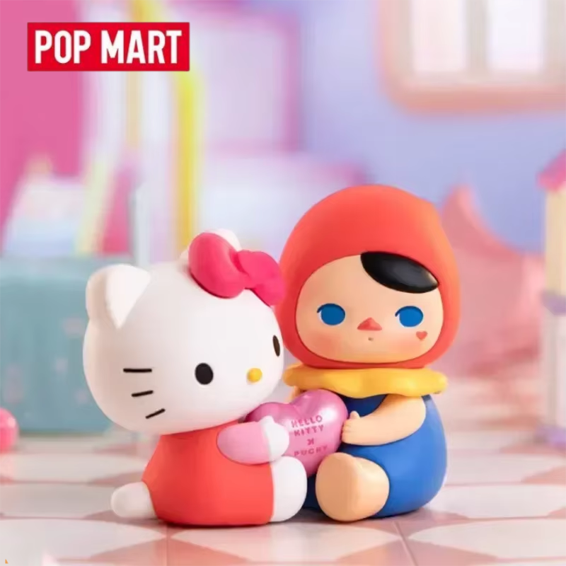 POPMART PUCKY SANRIO CHARACTER - Model Kit Anime Girl ulasan dan harga