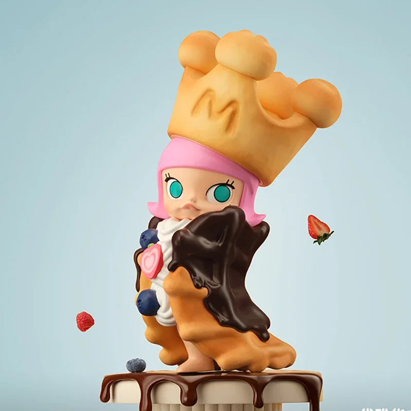 POP MART MOLLY Carb-Lover Seri - Model Kit Anime Girl ulasan dan harga