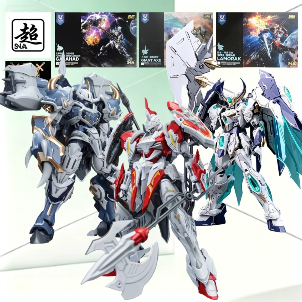 SNAA Round Table Knight 3-in-1 - Model Kit Lancelot ulasan dan harga