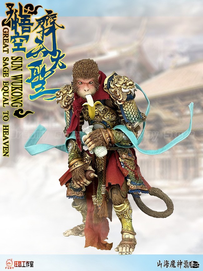 【In Stock】Original FURY TOYS S - Model Kit Wukong ulasan dan harga