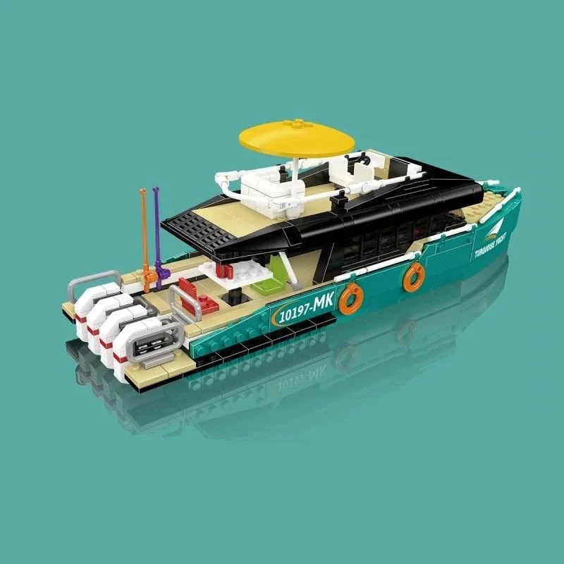 Turquoise Luxury Yachts Buildi - Model Kit Yacht ulasan dan harga
