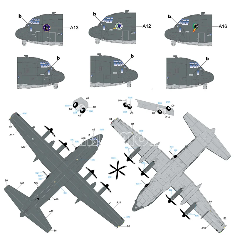 Great Wall Hobby Plastic Model - Paint Model Kit ulasan dan harga
