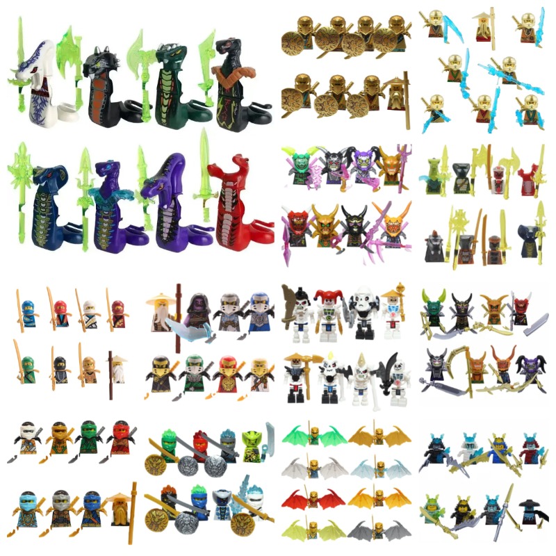 104 PCS ninja building block d - Model Kit Fantasy ulasan dan harga