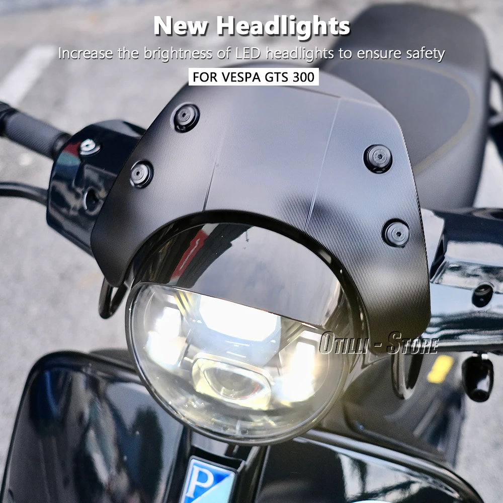 GTS300 LED Headlight New Motor - Model Kit Vespa ulasan dan harga