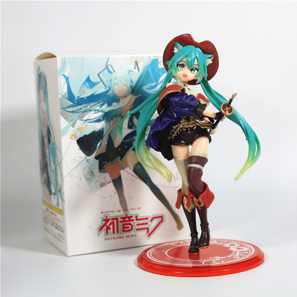 Hatsune Miku Desktop Cute Acti - Model Kit Anime Girl ulasan dan harga