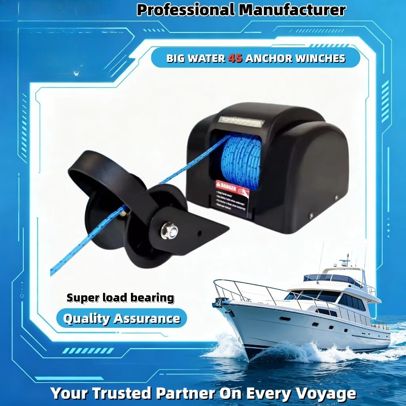 12V Electric Anchor Winch AC 4 - Model Kit Yacht ulasan dan harga