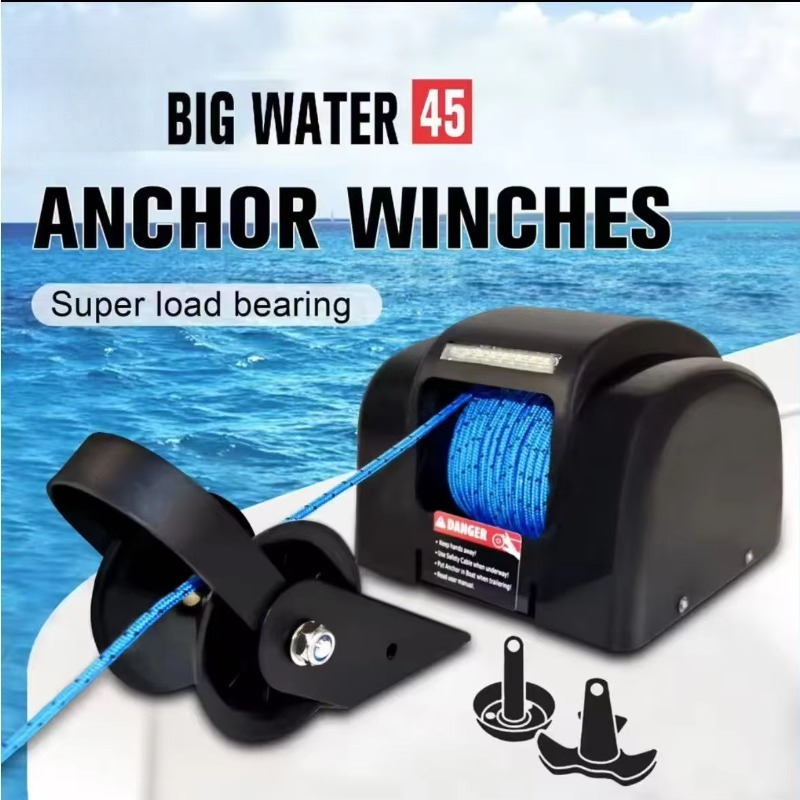 12V Electric Anchor Winch AC 4 - Model Kit Yacht ulasan dan harga